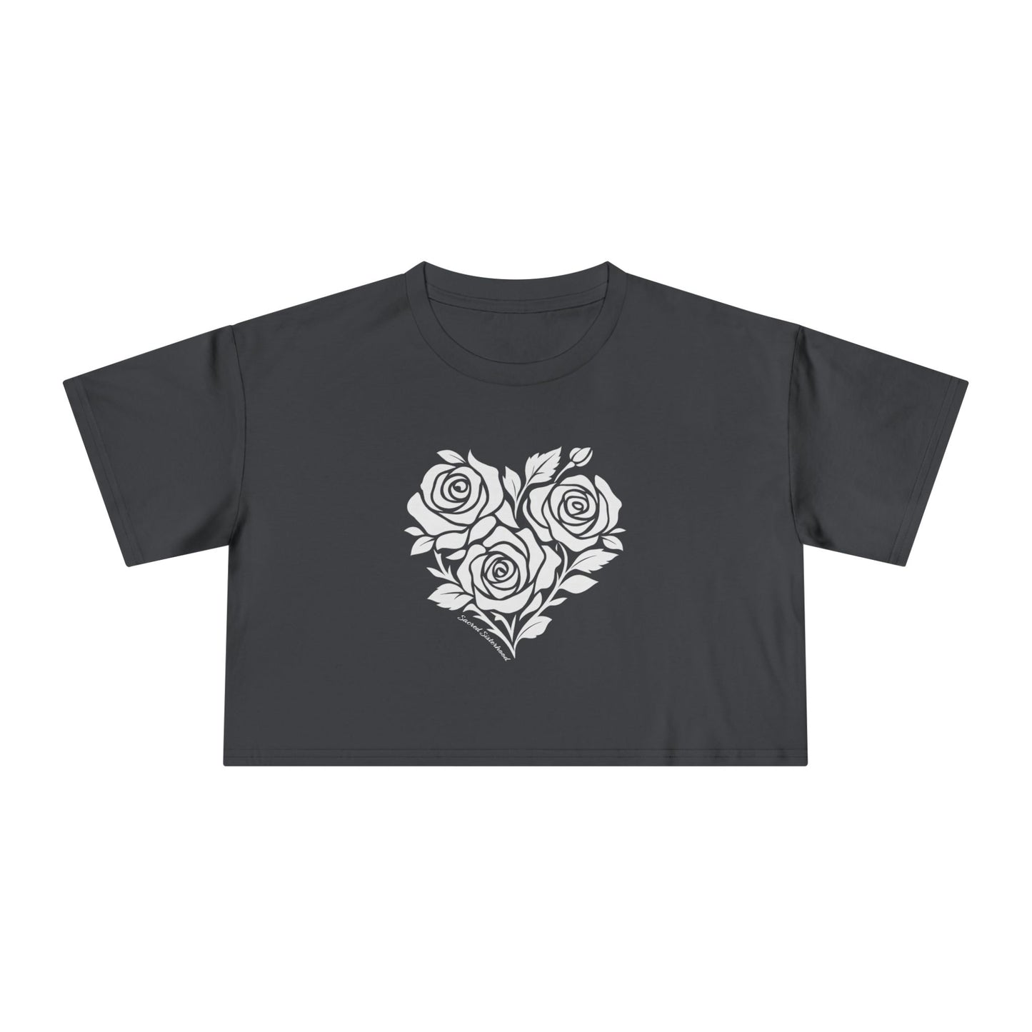 Sacred Sisterhood Rose Heart Tee – Divine Feminine Awakening - Stylish Summer Top, Valentine's Gift, Casual Wear, Trendy Shirt, Cute Outfit