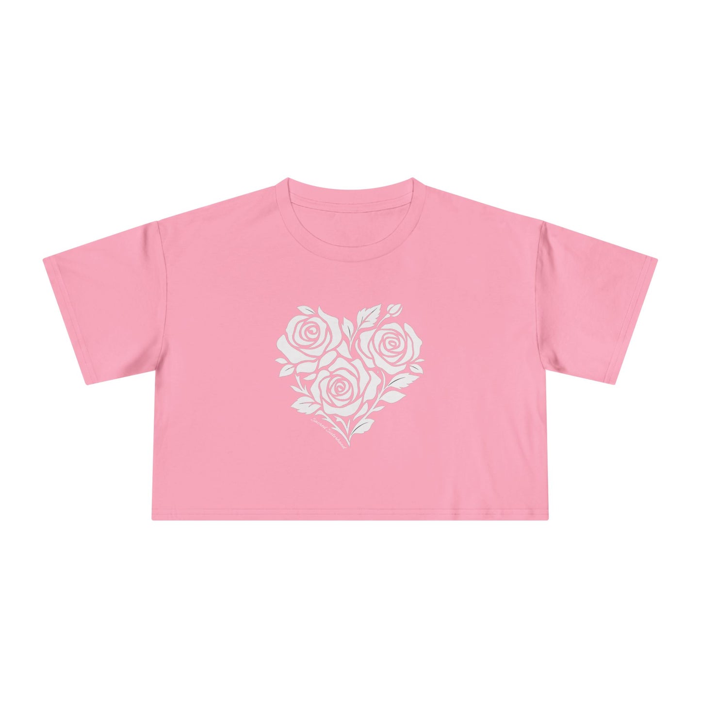 Sacred Sisterhood Rose Heart Tee – Divine Feminine Awakening - Stylish Summer Top, Valentine's Gift, Casual Wear, Trendy Shirt, Cute Outfit