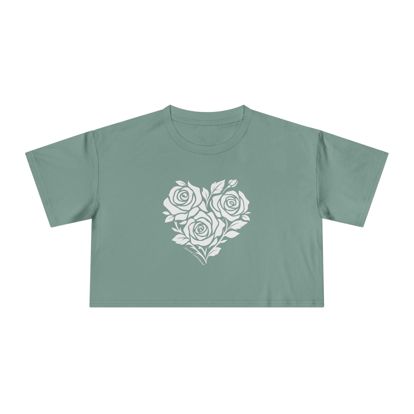 Sacred Sisterhood Rose Heart Tee – Divine Feminine Awakening - Stylish Summer Top, Valentine's Gift, Casual Wear, Trendy Shirt, Cute Outfit