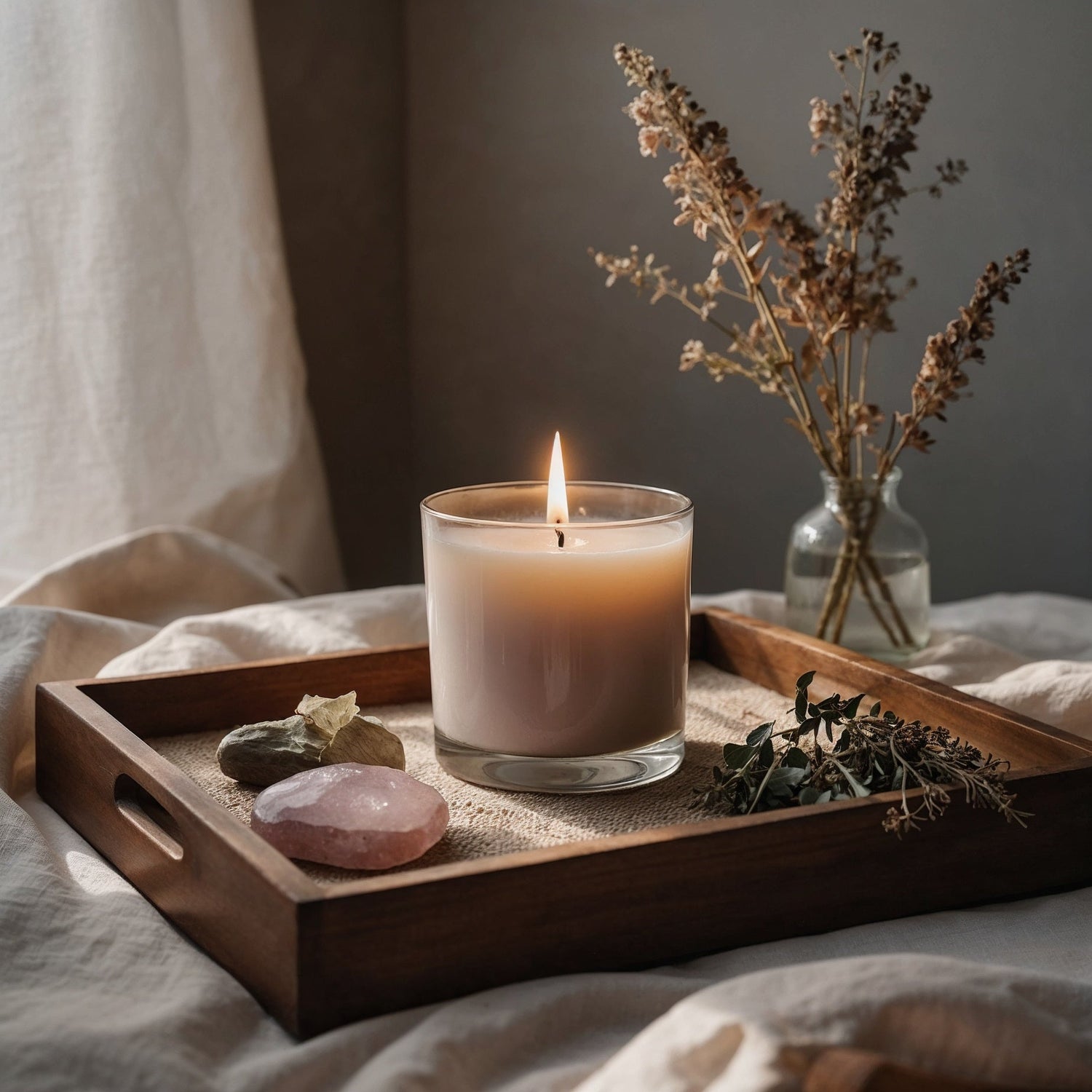 Natural Aromatherapy Candles: Sacred Scents - Black Series