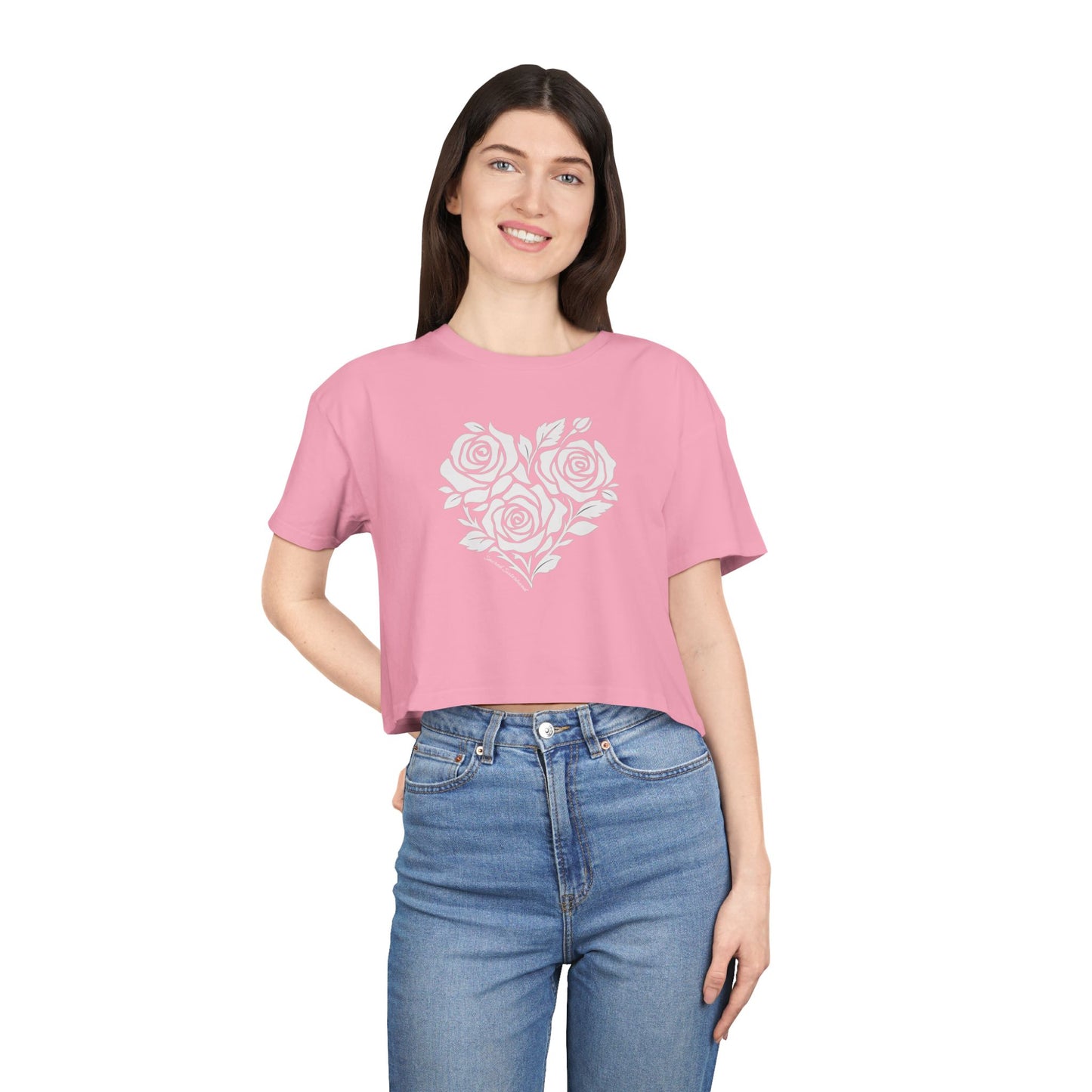 Sacred Sisterhood Rose Heart Tee – Divine Feminine Awakening - Stylish Summer Top, Valentine's Gift, Casual Wear, Trendy Shirt, Cute Outfit